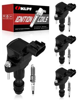 Uf816 Oklpf Ignition Coil Pack With Iridium Platinum Spark Plugs -4-piece Set