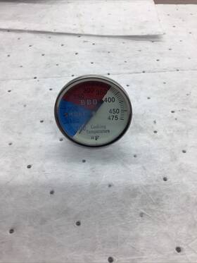 Old Smokey 016063661409 Products Analog 2 Inch Stainless Steel Temperature Gauge Thermometer