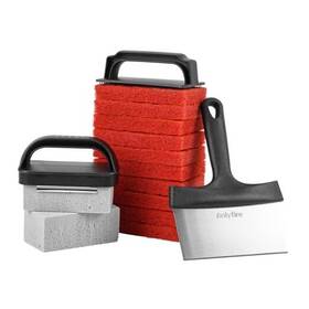 F-brp4030-bk1-1 Only Fire 15pcs Griddle Cleaning Kit For Blackstone Flat Top Grill With