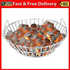 F1-gcg8537-rs1 Only Fire Stainless Steel Charcoal Ash Basket Fits Large Bge Kamado Joe Classic