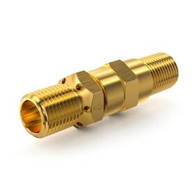 5015-br Onlyfire 1/2 Lp Air Mixer Valve For Propane Fire Pits 150k Btu Solid Brass