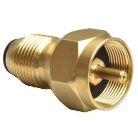 Onlyfire 732454351086 Universal Propane Tank Refill Adapter- 100% Solid Brass Regulator Valve