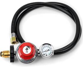 B087td1kt1 Onlyfire 4ft High Pressure Adjustable Propane Regulator 0-30 Psi With Gauge Pol Connectio