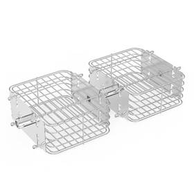 Skpj-lz10041ss2 Onlyfire Chef Rotisserie Basket Set 2 Pack Stainless Steel Grill For Most