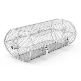 F-brk6039-ss1 Onlyfire Universal Stainless Steel Rotisserie Grill French Fries Basket Fits