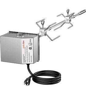F-brk6045-ss1 Onlyfire Deal Stainless Steel Rotisserie Kit Fits For Weber 7659 Spirit&spirit Ii 200/3