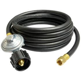 F-fpa5011-pl1 Onlyfire Universal Qcc1 Low Pressure Propane Regulator With 12 Ft Hose For Most Lp Gas