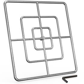 F-fpr7006-ss-30 Onlyfire 30 Inch Square Fire Pit Burner Ring For Natural Gas And Propane Fi