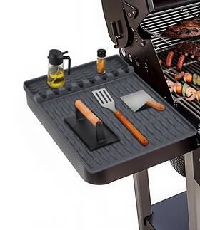 Ourcabecue 605182464758 Silicone Griddle Tools Mat For Blackstone Bbq Caddy Utensils Holder Kitchen Side