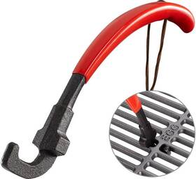 Outdoor Cgl C -1 Universal Grill Grate Lifter Tool - Hot Surfaces Handling Cooking Grid Gr