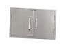 Outdoor Kitchen Double Access Door Inch Stainless Steel Silver Cbadd
