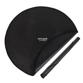 Outland Living 873975001668 34 Inch Flame Resistant Fire Mat - High-temperature Surface Protector F