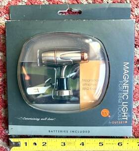 Outset 876824002090 Outdoor Bbq Light Magnetic Stainless Steel Worklight