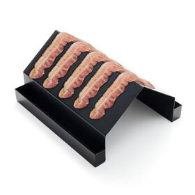 Outset 876824763281 Non-stick Bacon Grill Rack With Dual Grease Basins