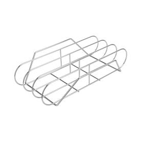 Outset 876824766664 Xl Stainless Steel Rib Rack 3 Full Capacity