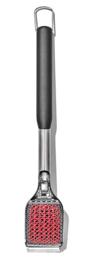 21219300 Oxo Softworks Coiled Grill Brush With Replaceable Head