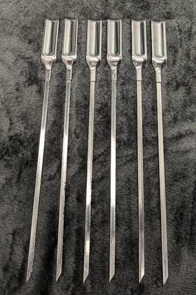 Oxo 719812002248 Good Grips Stainless Steel Grilling Skewers Set Of 6