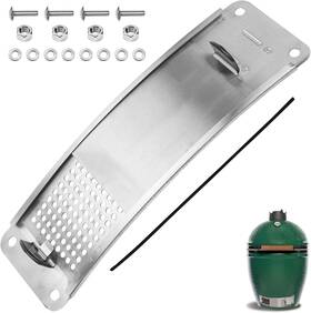 Pandaa007 830082255223 Stainless Slide Intake Fits Uds 30/55 Gallon And Ka-mado 20 21 23 Inch