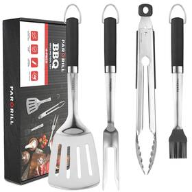 Pa23004 Pargrill Grill Accessories Heavy Duty Bbq Set Gifts For Men/women - Premium S