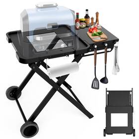 Nwgs2501 Pariplus Grill Stand For Ninja Woodfire Og700/og800/og900 Series Pro Xl And Oo101 Pizza