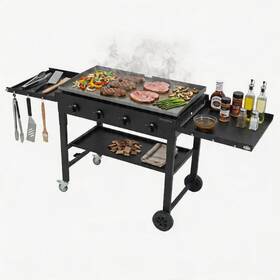 Hp-nepqrrvc27gqjdfbfrbr-ad5zy Peakpursuit 36 Inch Flat Top Grill 4burner Gas Griddle 60 000btu Propane Gr