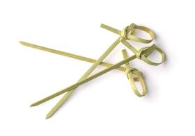 Perfect Stix 810094841805 Cocktail Picks - 300 Pack 4.1 Inch With Looped Knot. Includes 200 Count O