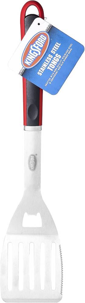 Pets People Consumer Products 313055349308 Stainless Steel Bbq Grill Spatula Wide Metal Blade For Confident Flips Beveled