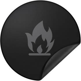 Us-fm-hy-bl-36-01 Pick For Life 36 Inch Fire Pit Mat Solo Stove Bonfire Round Fireproof Under Grill Heat