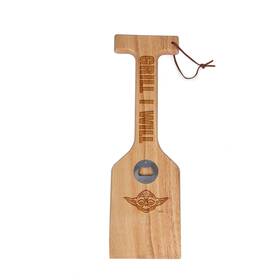 Picnic Time 099967493093 Star Wars Yoda Hardwood Bbq Grill Scraper With Bottle Opener Wood Barbecue C