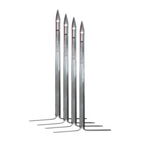 Pit Barrel Cooker Co. 857212003462 Vertical Skewers 4 Stainless Steel 10 Inch Reusable