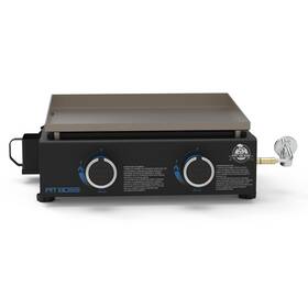 10960 Pit Boss 2burner Tabletop Griddle For Outdoor Cooking And Meal Prep Black