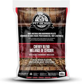 55234 Pit Boss 20 Pound Cherry Blend All Natural Hardwood Bbq Wood Pellets Lbs