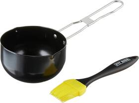 67267 Pit Boss Bbq Brush With Pot Black