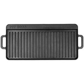 68008 Pit Boss Cast Iron Griddle 14 Inch X 28 Reversible Non Stick 14x28