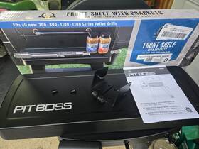 Pit Boss 684678402085 Front Shelf With Brackets Part #40208
