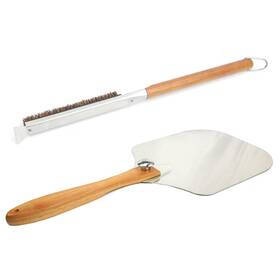 Pc0217 Pizzacraft Pizza Oven Accessories/folding Peel And Stone Brush