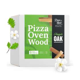 Pb01 Poco Bero 5.5 Inch Pizza Oven Wood Firestarter Classic Oak 520 Cubic Inches