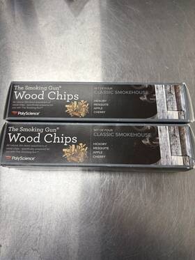 Bsm600awc0nuc1 Polyscience Classic Smokehouse Wood Kit Chips Pack New 2