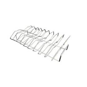 Prm341 Primo Oval Xl Premium Rib Rack - Holds Nine Full Racks Was Aka Pg0