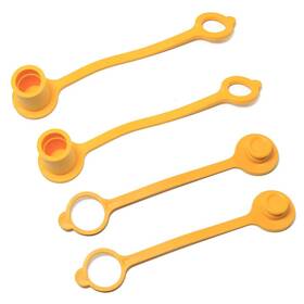 Pro Bamboo Kitchen 750225365414 Propane Joint Thread Protector 3/8 Inch Dust Cap And Plug Quick Valve 2 Sets