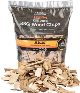 Products 313094222273 Alder Wood Smoker Chips 2lb. Coarse 260 Cu. Inch - 100% All Natural