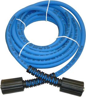 Propulse 700686311277 Uberflex Kink Resistant Pressure Washer Hose 1/4 Inch 3 100 Psi 25 Feet Blue