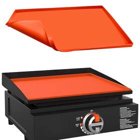 Protebox 742939737137 17 Inch Silicone Griddle Mat For Blackstone Grill Heavy Duty Food Grade S