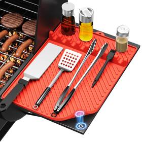 Protebox 742939804167 Silicone Griddle Mat For Blackstone - Magnetic Grill Tools B