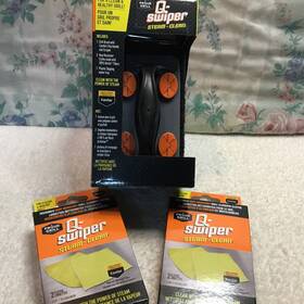 1024p Proud Grill Company Q-swiper Steam Clean Bbq Grease Cleaning Made With Kevlar 4 Extra Cloths