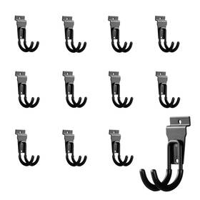 Slathooks-xy-12 Pybtool 12pack Slatwall Hooks Heavy Duty Accessories Garage Small J