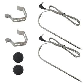 50152 Qblahip 2 Pack Replacement Meat Probe For Pit Boss Pellet Grill Smokers Parts 3.5mm