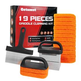 Q-gck-192 Qetumst Upgraded Griddle Cleaning Kit For Blackstone Flat Top Grill Cleaner Set