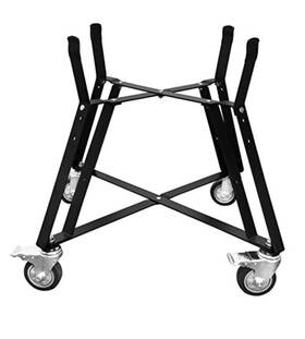 Quantfire 445046116101 Large Big Green Egg Nest Grill Stand For Accessories Rolling Nes