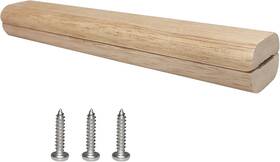 Quantfire 744759695260 9 Inch Handle Wood Block Replacement For Large Big Green Egg Accessories With Screws